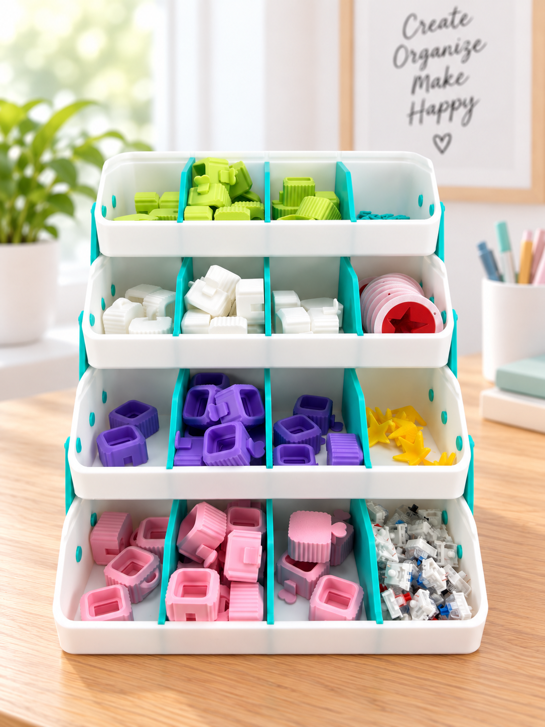 Portable Craft & Parts Organiser front view